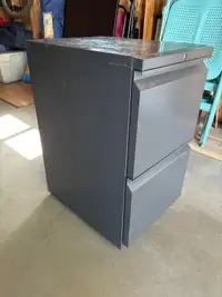 Small filing cabinet - two drawers 