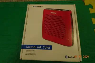 Bose Bluetooth Speaker ( Red) ( unopened), View more