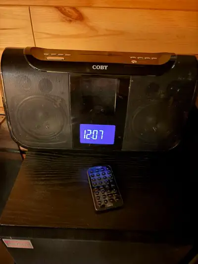Coby Boombox iPod Docking Station, View more