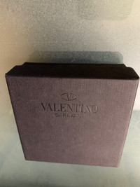Valentino small square Empty Gift Box 3.6 x1.5 H in great con$10
