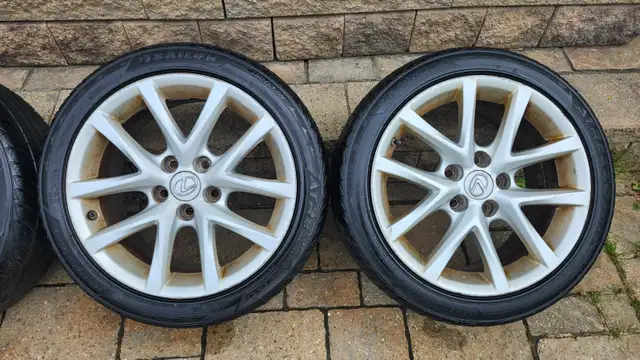 Tires & rims - 245/45/17, 225/45/17, 205/50/17, Lexus in Tires & Rims in Markham / York Region - Image 4