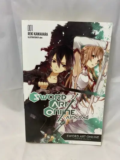 Sword Art Online 1: Aincrad light Novel Paperback Reki Kawahara, View more