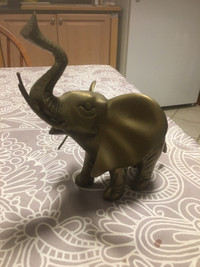 Vintage - Elephant - Solid Brass