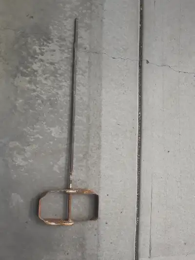 metal Stirring Mixing Paddle for Liquids Paint Grout Concrete, View more
