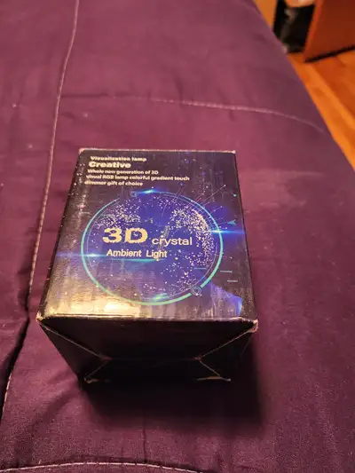 New 3D  Crystal  Ambient Light, View more