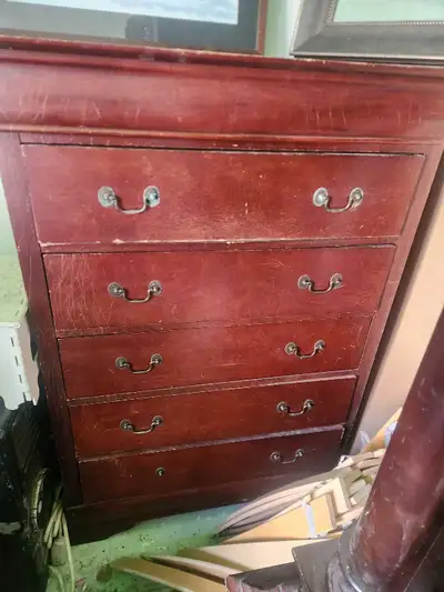 Vintage Wood Dresser , Highboy-lots of dressers here, View more