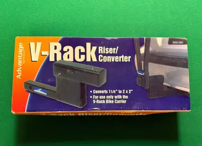 B39 / NEW - Hitch Riser with Hitch Converter // 1 1/4" to 2", View more