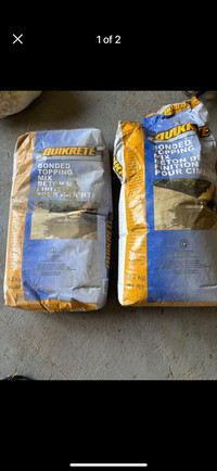 Quikrete Bonded Topping Mix 18 Kg Bag & 1/2 Bag