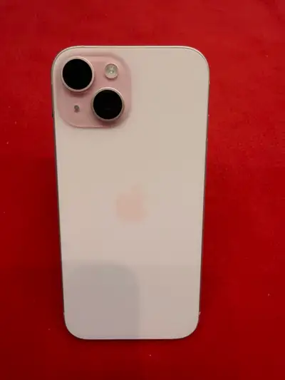 IPHONE 15. PINK 128GB. BATTERY 90%, View more