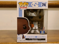 Funko POP! Basketball: UNC - Michael Jordan (White Uniform)