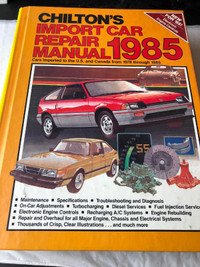 CHILTON 1978 -1985 IMPORT CAR REPAIR MANUAL #M1133