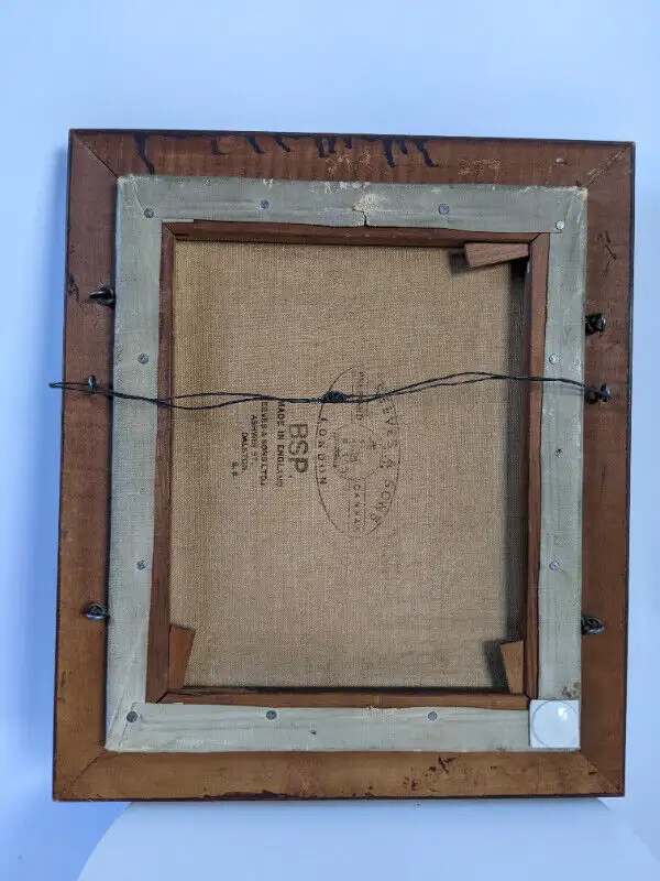 VINTAGE STILL LIFE PAINTING OIL ON CANVAS PAINTING 13" x 15" in Arts & Collectibles in Gatineau - Image 9