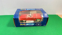 Revell Metal 1.18 Scale, 55 in Ford Thunderbird Diecast Red Car