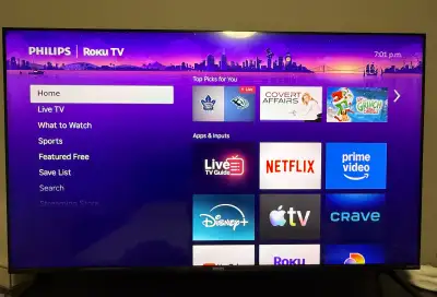Two 50” Roku TVs, View more