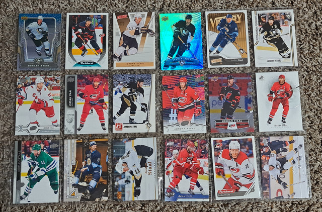 Jordan Staal hockey cards  in Arts & Collectibles in Oshawa / Durham Region