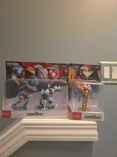 Nintendo Amiibo Samus Metroid Dread and Smash Bros, View more
