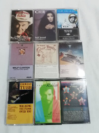 Group 5 pre owned Country Cassettes