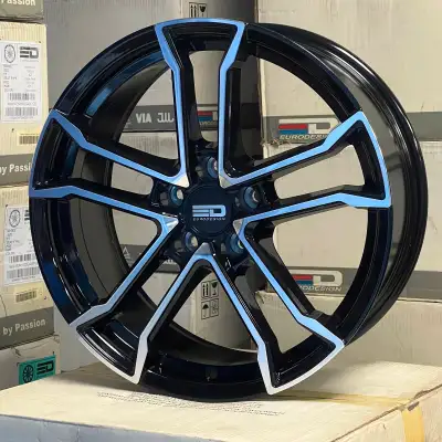 Each set only $600 NEW set of four gloss black with machine face aluminum alloy wheels 18" x 8" 5x11...