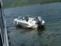 SeaRayBoat, Mariner Outboard Motor, Shorelander trailer