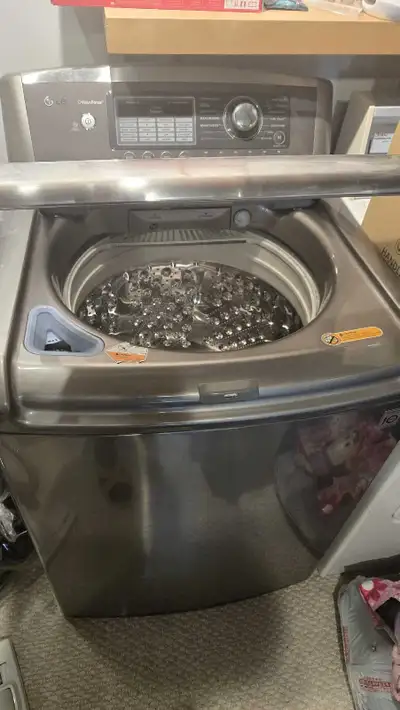 LG washer and free dryer, View more