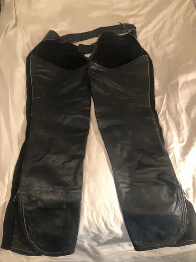 Western leather chaps, View more