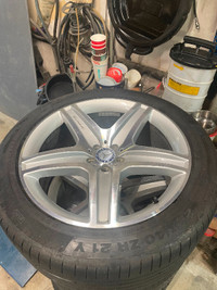 Mercedes AMG 21 inch wheels with 295-40-21 tires Set  of four