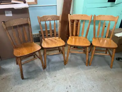 Solid Oak Chairs, View more