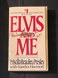  Elvis and me by Priscilla Presley paperback book