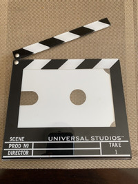 Universal Studios Clap Board Picture Frame