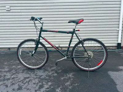 Norco bush pilot 22” mountain bike, 21 speed. Excellent condition, works great.