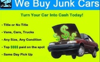 CAR BUYER REMOVAL CASH FOR SCRAP CARS & TRUCK TRADE IN Sudbury Ontario Preview