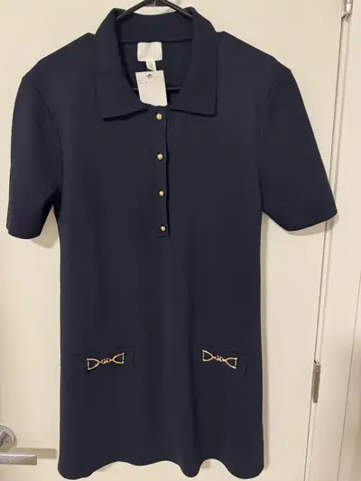 Brand new-Robe H&M en maille style polo – élégante et chic, View more