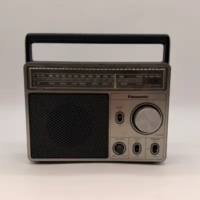 Panasonic RF-567D AM/FM Portable Radio, View more