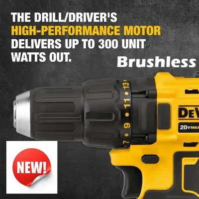 Dewalt 20v 1/2-Inch Brushless Drill Driver | New Tool Only !!!, View more