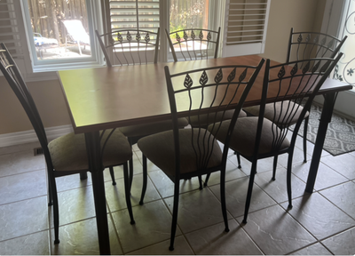 Table with chairs, View more