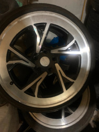 Set of Rims with tires 19".  5 x 120