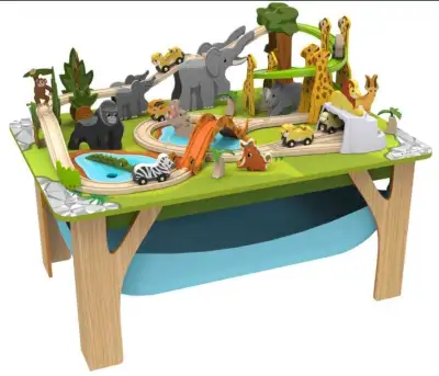 Kids animal train track, View more