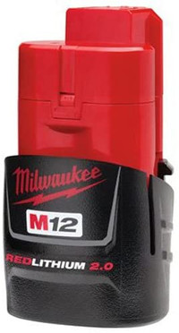BRAND NEW & Unused - M12 Milwaukee 2.0ah CP Battery