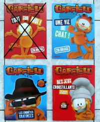 Collection de la série Garfield & Cie de jeux et coloriage