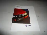 1996 Saab 900 SALES BROCHURE. FRENCH LANGUAGE ISSUE. CAN MAIL