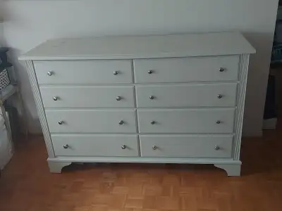 Gorgeous White Dresser, Dove Tail Construction, Bassett, View more