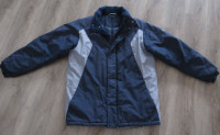 Men's Medium Winter Coat/Jacket hidden Hood, Drawstring SEE DESC