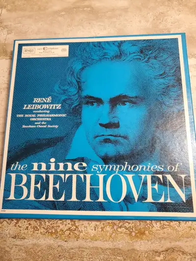 Vinyl Beethoven 9 symphonies, View more
