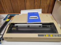 Star NX 15 Dot Matrix printer, paper and stand