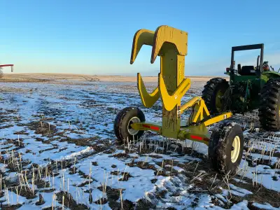 Degelman Rock Digger Bought new in 2021 Located at Unity SK Phone my cell at 780-933-0610