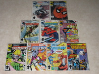 23 MARVEL COMICS SPIDER-MAN (1980's)