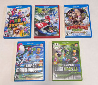 Wii U Games ( Super Mario 3D World Super Mario Bros. Donkey Kong
