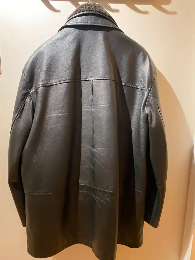 Echtes Leder Leather Jacket for men in Men's in Laval / North Shore - Image 3