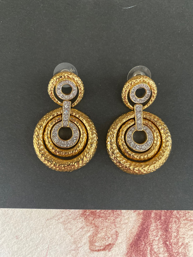 Vintage  Kenneth Jay Lane earrings  in Jewellery & Watches in Delta/Surrey/Langley