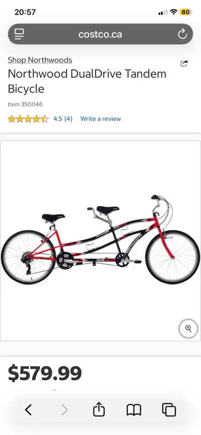 Tandem Bicycle, View more